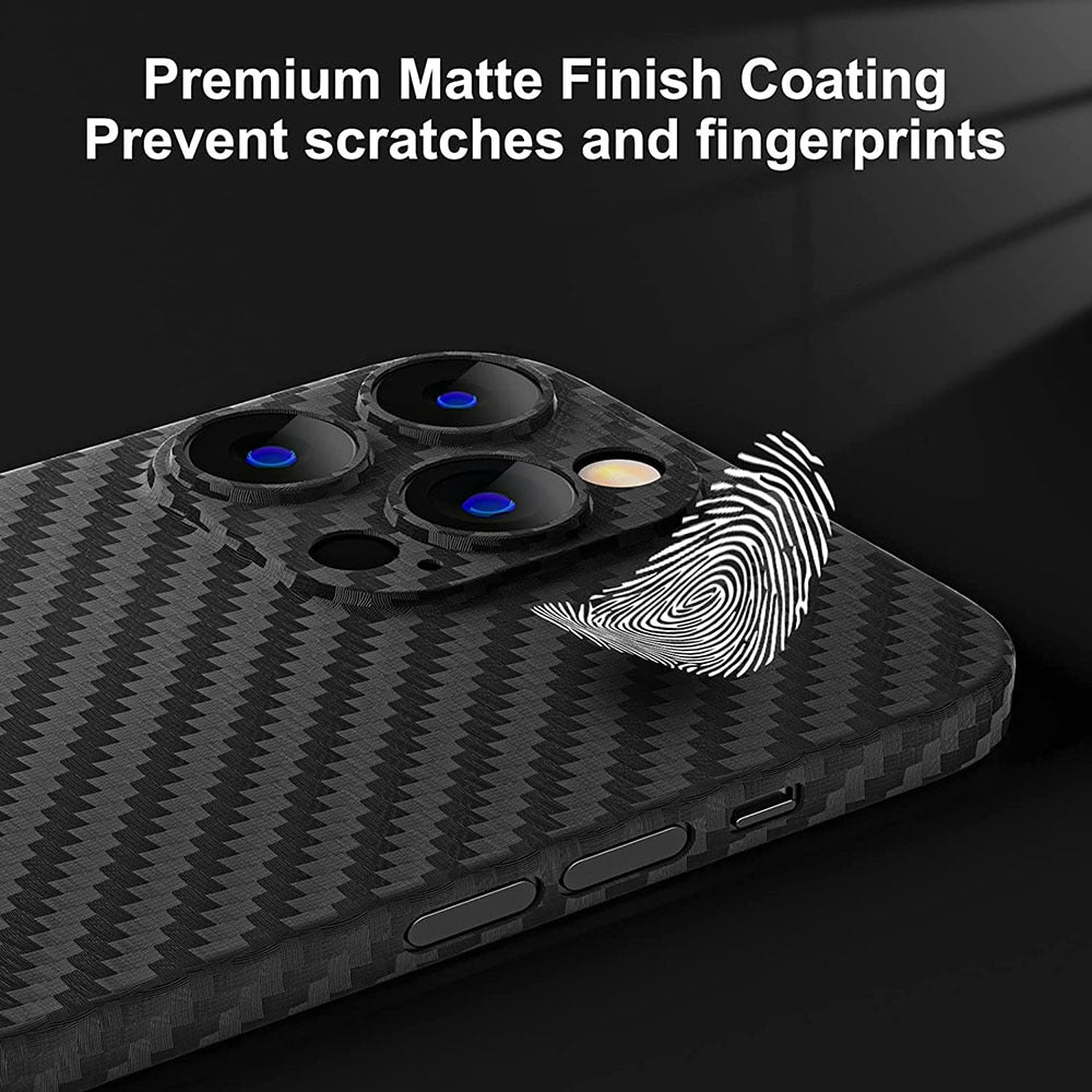 Skanto | 0.3mm Ultra Tynn Tekstur Matt Hardt Skall For iPhone