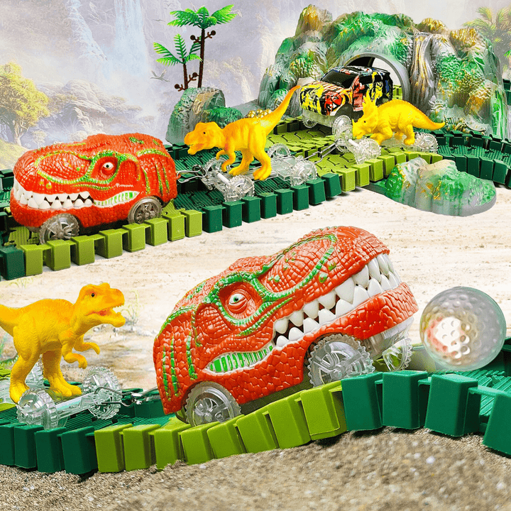 Skanto | Interaktiv dino togspill for fantasifulle barn fra 3 år og oppover