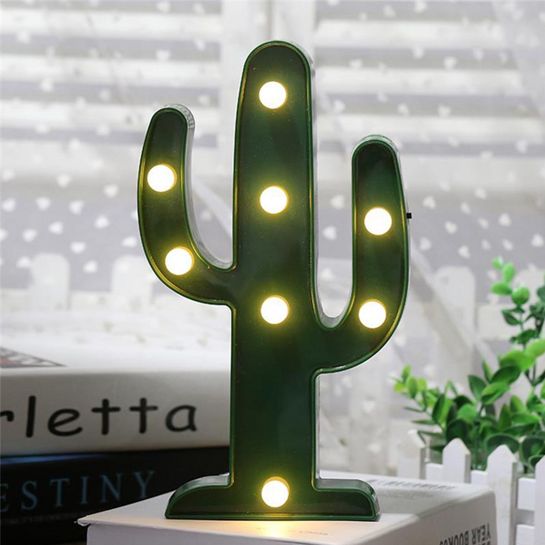 Skanto | Søte Kaktus Natt LED Lys