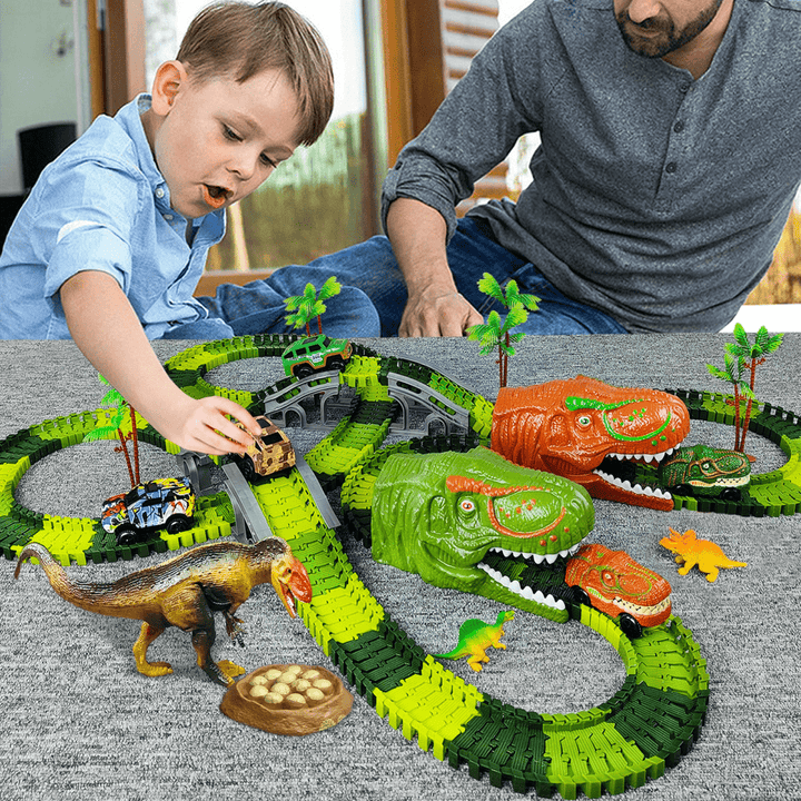 Skanto | Interaktiv dino togspill for fantasifulle barn fra 3 år og oppover