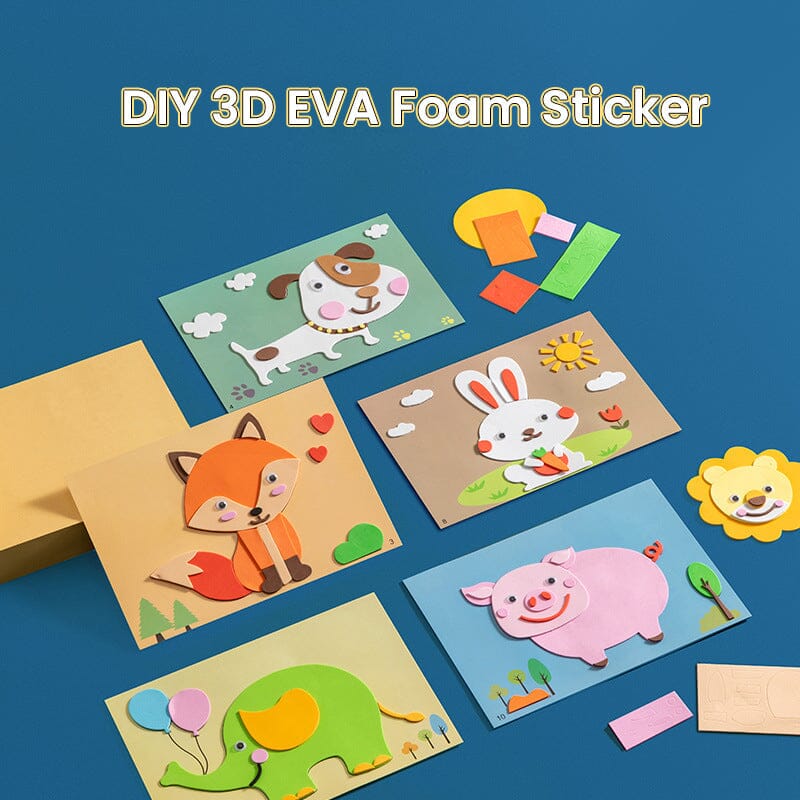 Skanto | DIY Barn Dyr Håndlagde Klistremerker