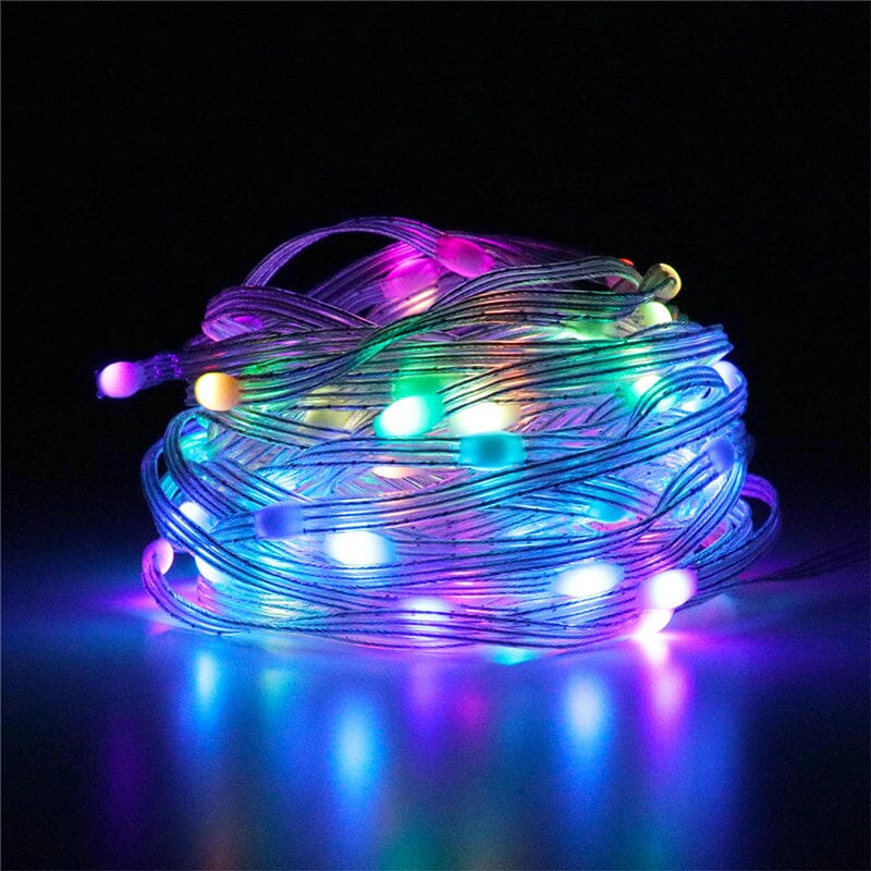 Skanto | 💡🌈Fargerik Fjernkontroll Lys😎