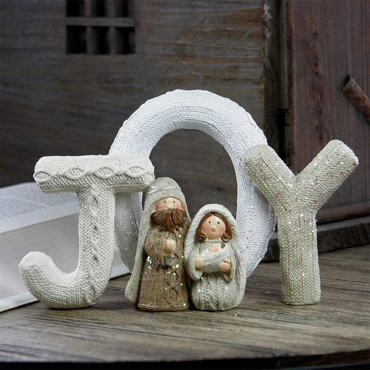 Skanto | Håndverksfamilie Julefigur