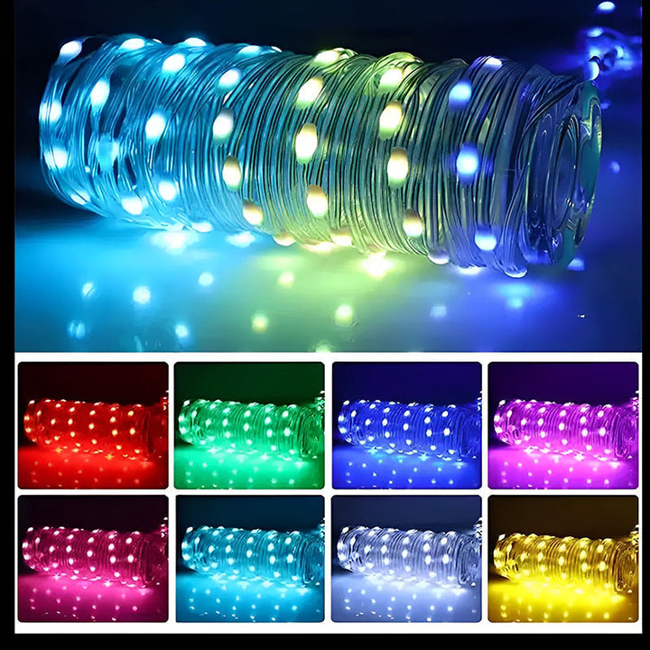 💡🌈Fargerik Fjernkontroll Led Strips Lys😎 | Skanto