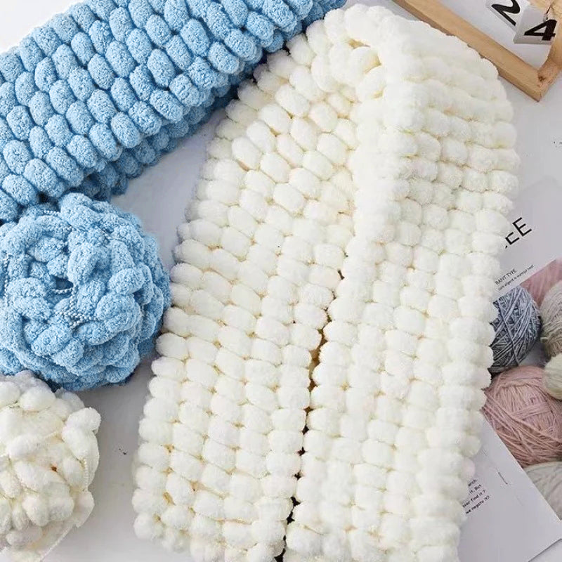 Skanto | Vinter DIY Flettet Perle Grov Ull (6 STK)