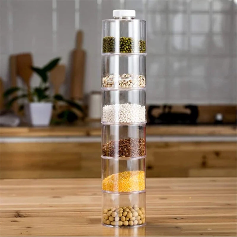 Skanto | Transparent krydderglass sett (6 STYKK/SETT)