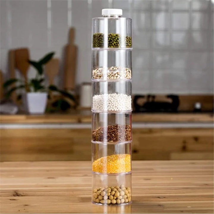 Skanto | Transparent krydderglass sett (6 STYKK/SETT)