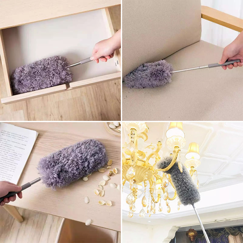Rustfritt stål uttrekkbar fiber støvkost | Skanto