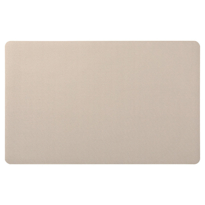 Solid Color Anti-Slip Badematmyk Rask-Dry Vaskbar Dusjmatte | Skanto