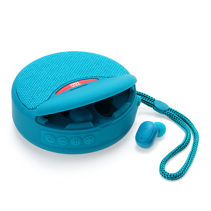 Skanto | 2 i 1 Portable Mini Lyd med Bluetooth Høretelefoner
