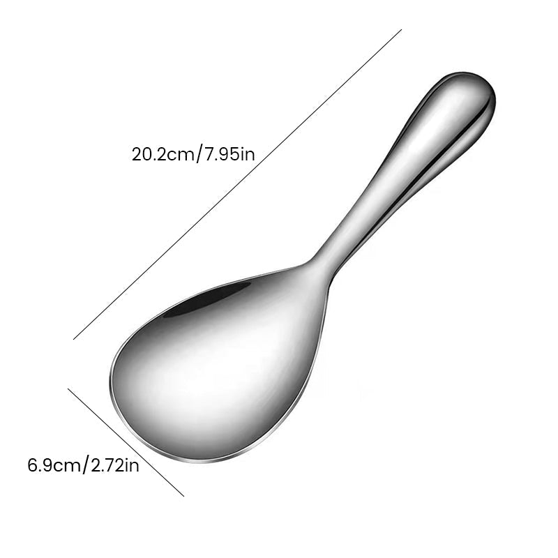 Skanto | Tykkere rustfritt stål non-stick ris skje