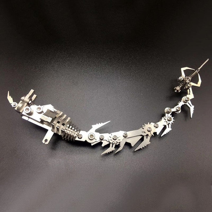 Skanto | 3D Skorpion Rustfritt Stål DIY Metall Byggeklosser, for Moro, Gave & Utstilling