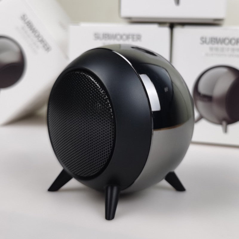 Skanto | Bærbar Mini Trådløs Bluetooth 5.0 Høyttaler, med Kul Metallshell, Lang Batterilevetid og Bredt Kompatibel med Telefoner og Nettbrett, for Kontor, Hjem og Mer