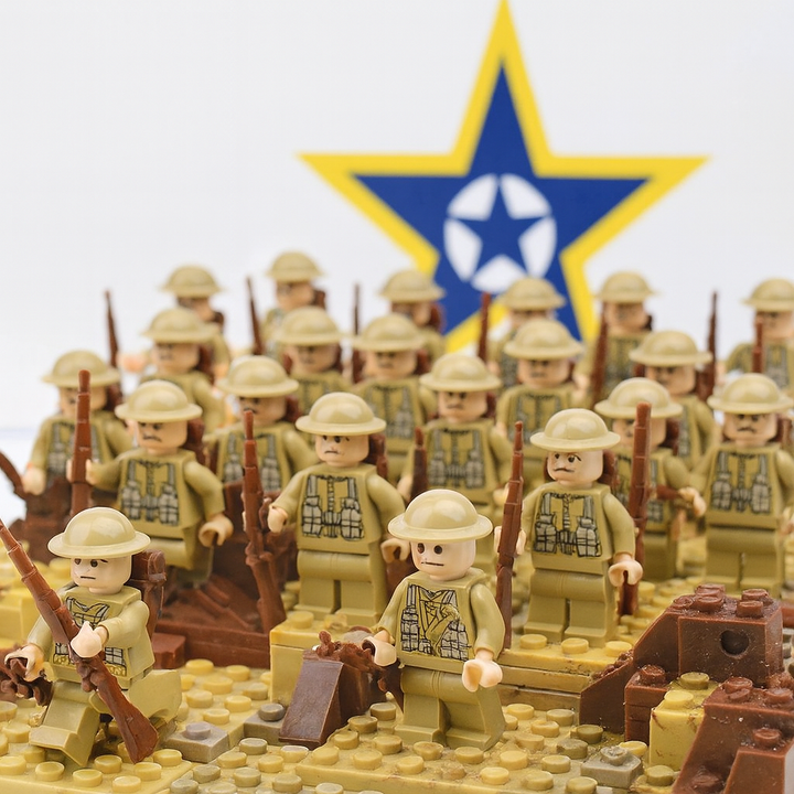 Skanto | Militær Hæren Soldat Byggeklosser