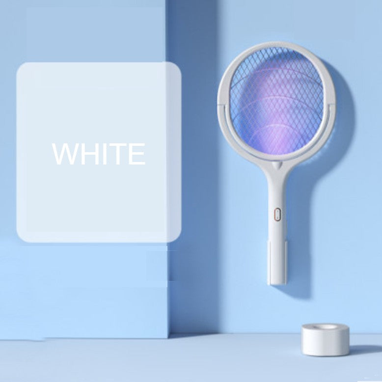 Skanto | 5-i-1 Elektrisk Myggdreper Fluesmekker. med 90¬∞ Rotasjon Design & Mygg Lysfelle, for Mygg, Fluer, Insekter & Mer