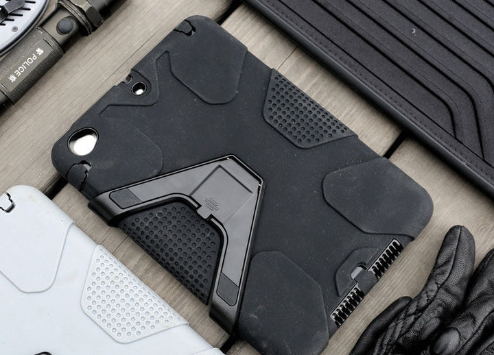 Skanto | iPad Tung Duty Etui, med Støtbestandighet, Slagmotstand & Støvbeskyttende Design, for iPad Mini 1/2/3