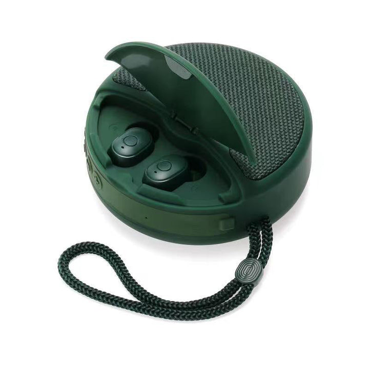 Skanto | 2 i 1 Portable Mini Lyd med Bluetooth Høretelefoner