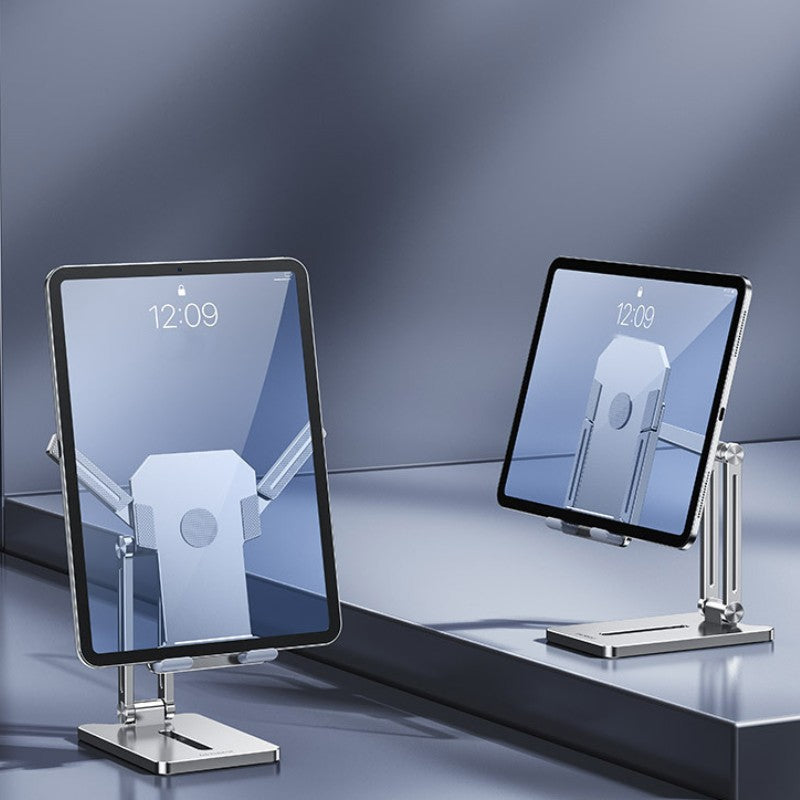 Skanto | Justerbart sammenleggbart telefon- og nettbrettstativ, for telefon, nettbrett, Kindle og mer
