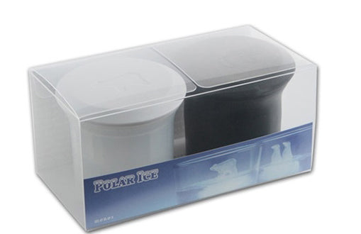 Skanto | Polar Bear og Pingviner Silikon Isform 2stk Sett, for Fest, Whisky, Cocktail & Mer