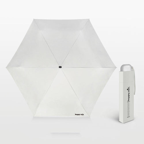 Skanto | Mini Slim Automatisk UV Paraply, med 6 Ribber & 99% UV Blokk, for Solfylte & Regnfulle Dager