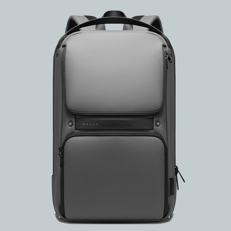 Skanto | Laptopryggsekk med USB-ladeport og vanntett, passer til 14-tommers laptop og notatbok, til daglig bruk