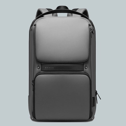 Skanto | Laptopryggsekk med USB-ladeport og vanntett, passer til 14-tommers laptop og notatbok, til daglig bruk
