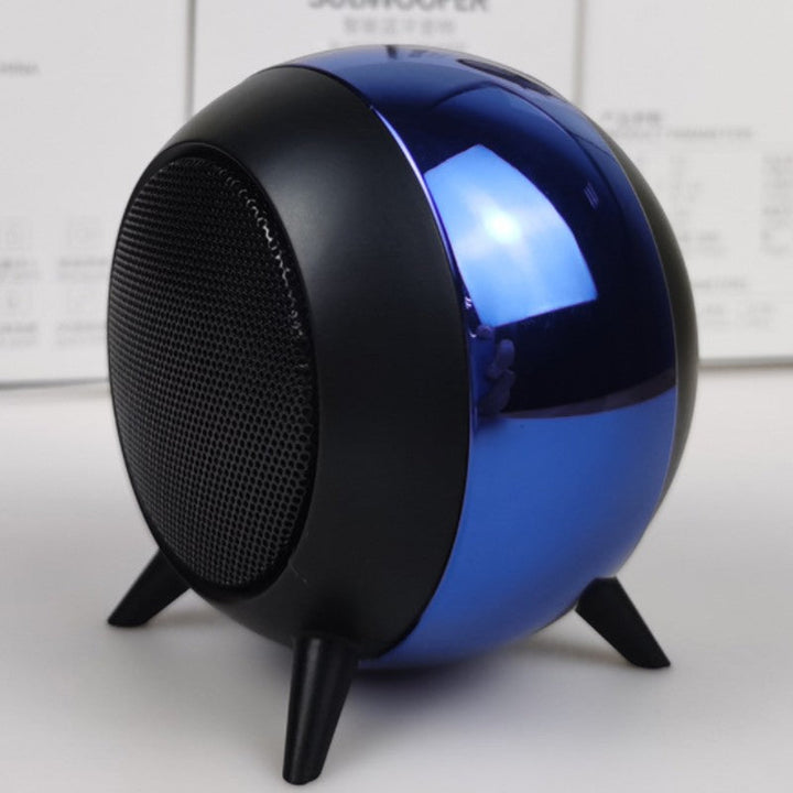 Skanto | Bærbar Mini Trådløs Bluetooth 5.0 Høyttaler, med Kul Metallshell, Lang Batterilevetid og Bredt Kompatibel med Telefoner og Nettbrett, for Kontor, Hjem og Mer