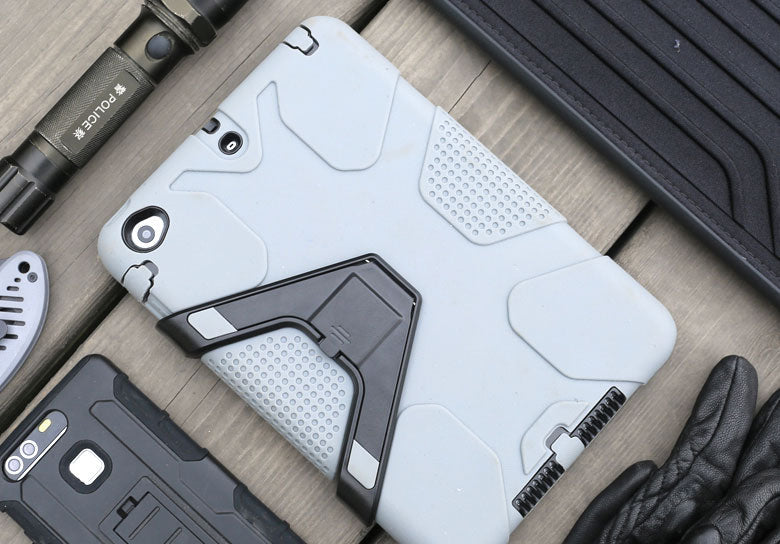 Skanto | iPad Tung Duty Etui, med Støtbestandighet, Slagmotstand & Støvbeskyttende Design, for iPad Mini 1/2/3