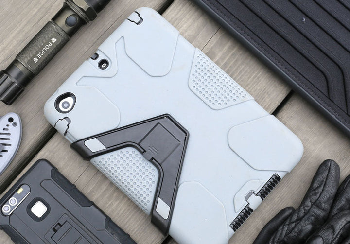 Skanto | iPad Tung Duty Etui, med Støtbestandighet, Slagmotstand & Støvbeskyttende Design, for iPad Mini 1/2/3