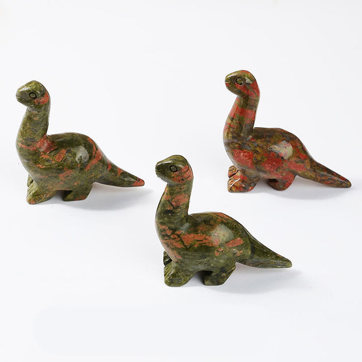 Skanto | Frendorf 2.5 Tommers Krystall Dinosaur Hjemmedekorasjon Edelsteinsdekor