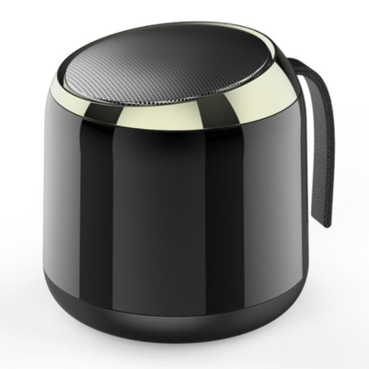 Skanto | Bærbar Mini Trådløs Bluetooth 5.0 Høyttaler, med Kul Metallshell, Lang Batterilevetid og Bredt Kompatibel med Telefoner og Nettbrett, for Kontor, Hjem og Mer