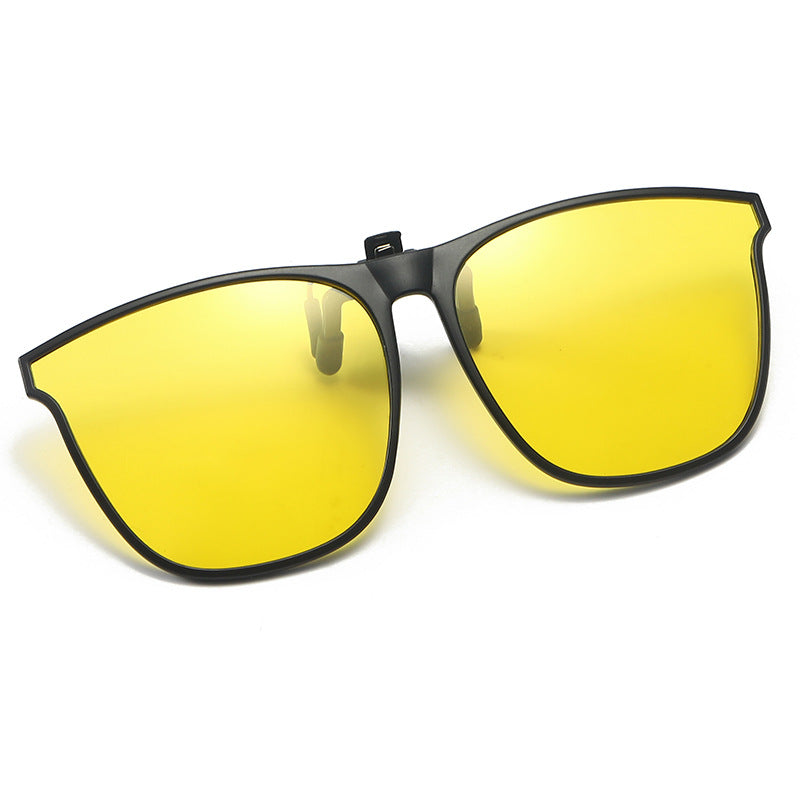 OogZeker ClipSunglasses – Lett Polaroid UV400 Clip-on for Brillebrukere | Skanto
