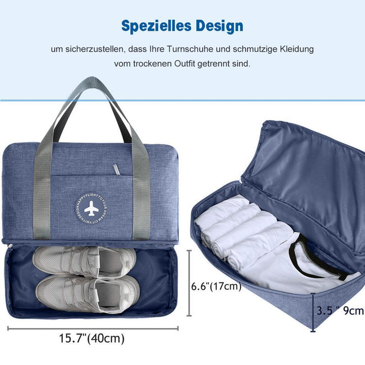 Vanntett sammenleggbar reisebag, trenings-badekarveske | Skanto
