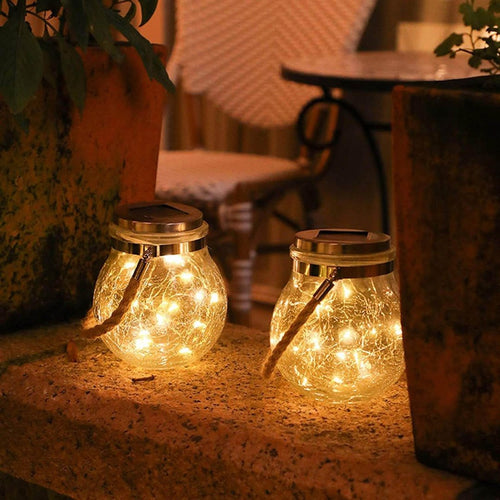 Bærekraftig solglasslampe for stilfull utendørs belysning | Skanto