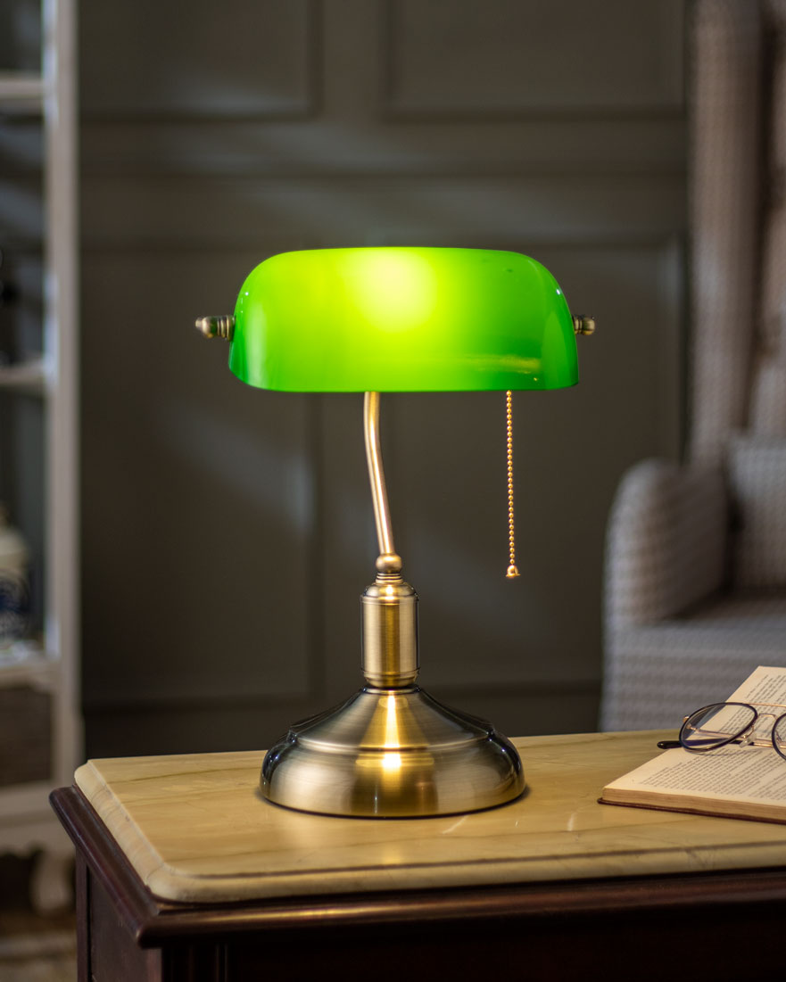Skanto | Klassisk Banker Lampe
