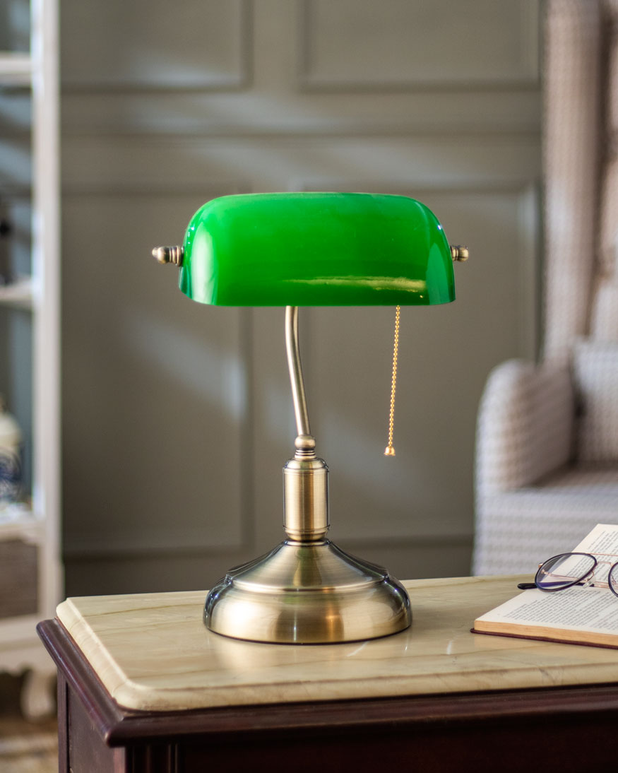 Skanto | Klassisk Banker Lampe