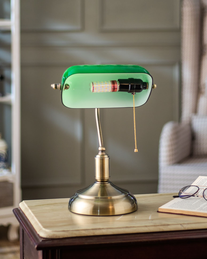 Skanto | Klassisk Banker Lampe