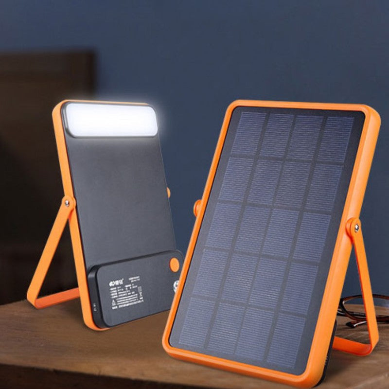 Skanto | Multifunksjonell Sollys, med 3000mAh, 2 Lysmoduser & USB Oppladbar, for Hager, Utendørs, Terrasse, Balkong & Mer