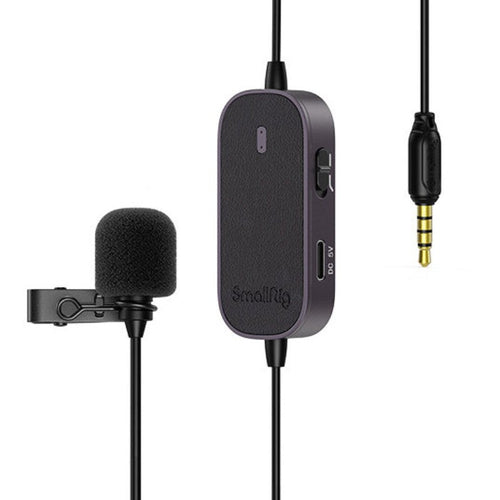 Skanto | Omnidireksjonal Lavalier/Lapel Mikrofon, med Støyreduksjonsteknologi For Opptak & Live