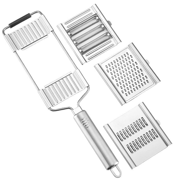 Grater 3-i-1 Rustfritt Stål - for Grønnsaker, Frukt osv. | Skanto