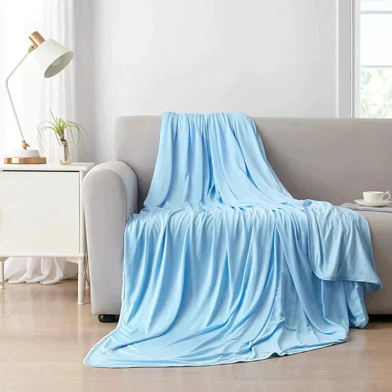 Sommerpledd for varme netter 200x150 cm | Skanto