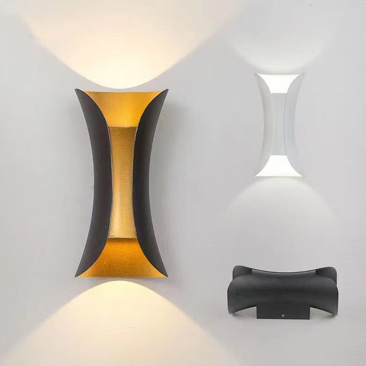 Skanto | Utendørs LED Vegglampe Aluminium Vanntett