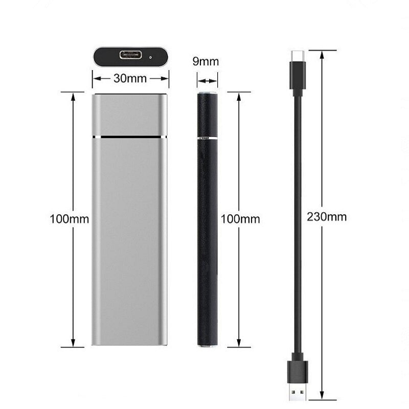 Rask ekstern harddisk