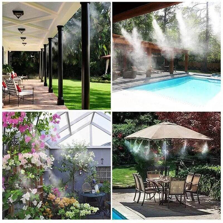 Skanto | Pro Sprinkler Sett – Smart Hage Vanning System | Tilpassede Dyser | Vannbesparende Design | 5m–20m Slange