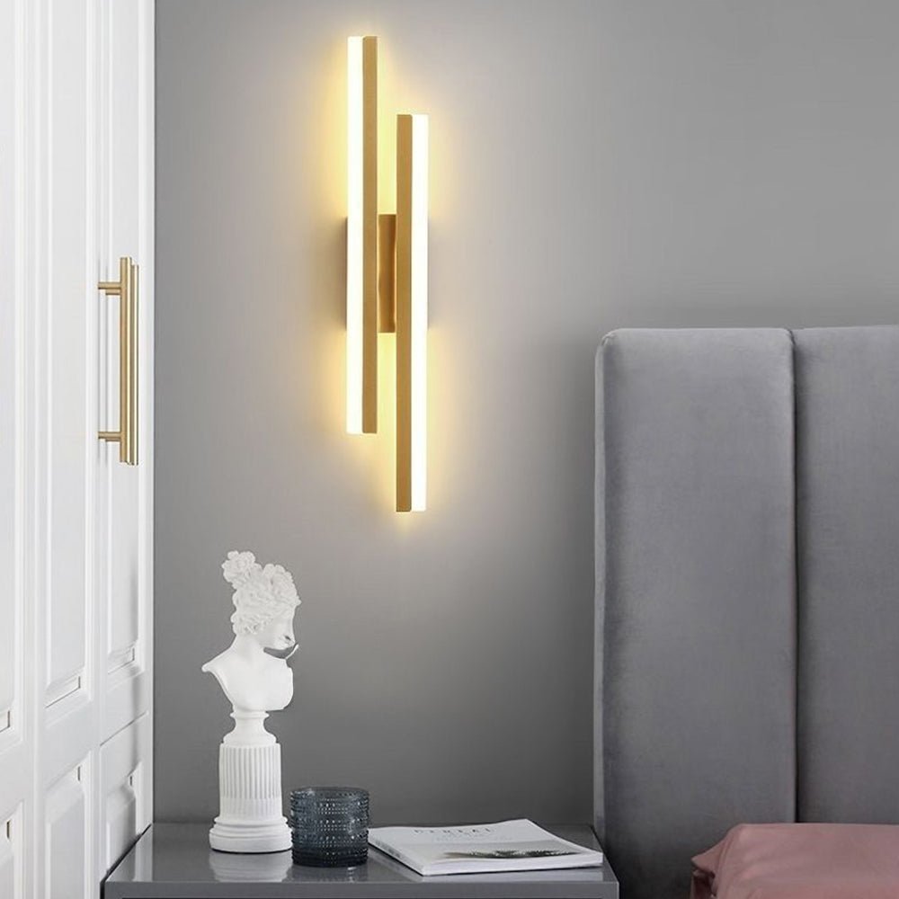 Skanto | LED-Wandleuchte | Modernes Design aus Acryl und Metall