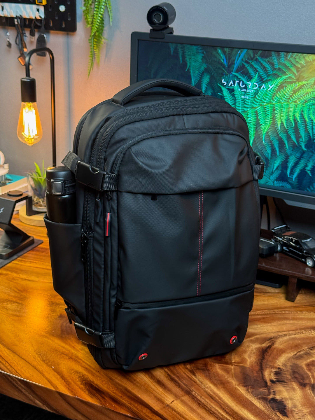 Skanto | 17" Laptop Ryggsekk med Vakuumkompresjon Lettvekts og Romslig