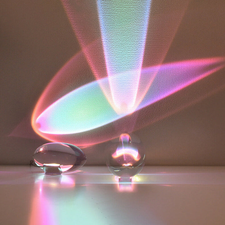 Skanto | Kreativ Krystallprojeksjon Engel Øyne LED Bordlampe