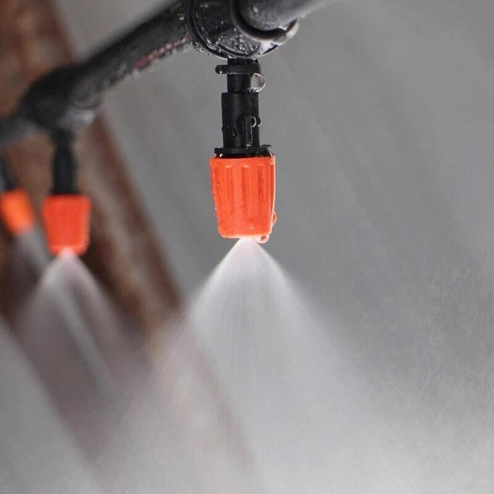 Skanto | Pro Sprinkler Sett – Smart Hage Vanning System | Tilpassede Dyser | Vannbesparende Design | 5m–20m Slange