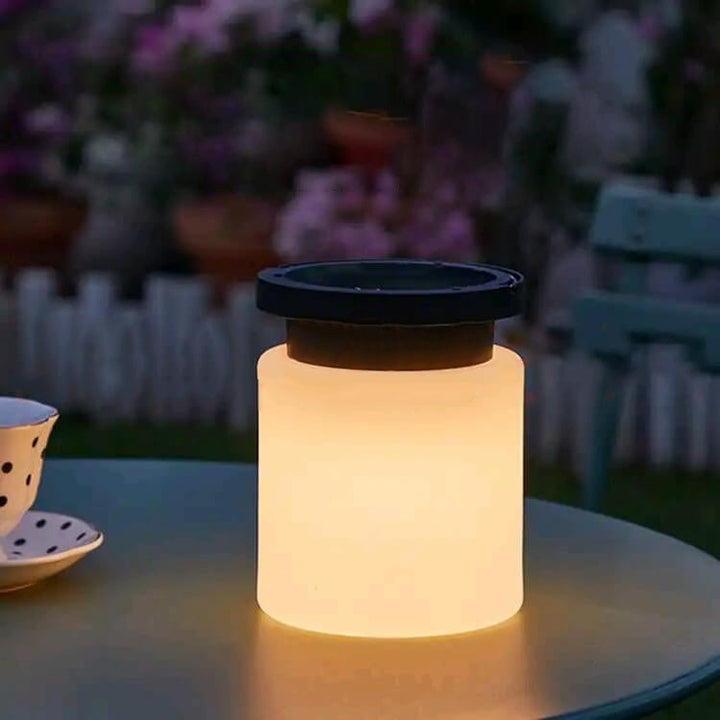 Skanto | Kreativ solenergi silikonlampe utendørs vanntett USB hengelys