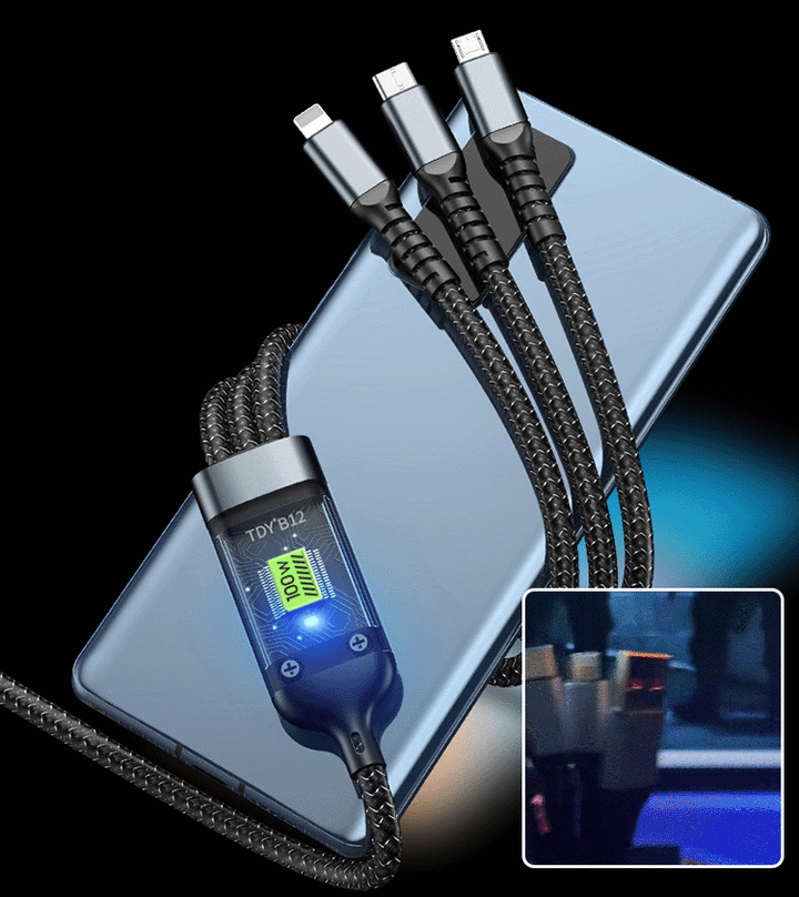 Skanto | Super Rask Lading 3-i-1 Datakabel